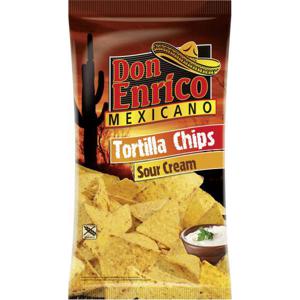 Don Enrico Mexicano Tortilla Chips Sour Cream