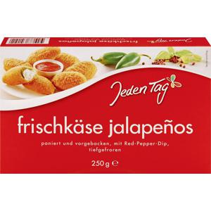 Jeden Tag Frischkäse Jalapeños