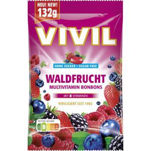 Vivil Multivitaminbonbon Waldfrucht ohne Zucker