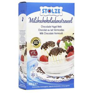 Stolze Milchschokoladenstreusel