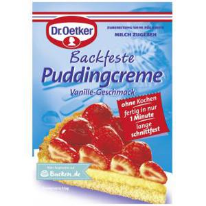 Dr. Oetker Backfeste Puddingcreme Vanille-Geschmack