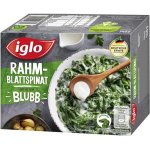 Iglo Rahm-Blattspinat