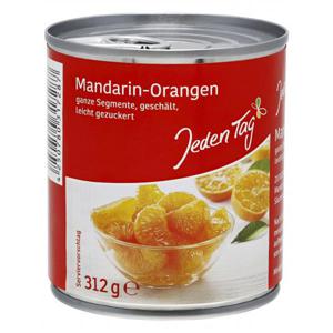 Jeden Tag Mandarin-Orangen