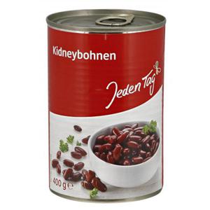 Jeden Tag Kidneybohnen