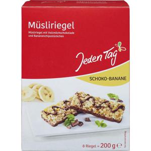 Jeden Tag Müsliriegel Schoko-Banane