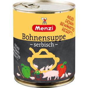 Menzi Bohnensuppe serbisch