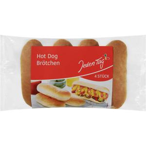 Jeden Tag Hot Dog Brötchen