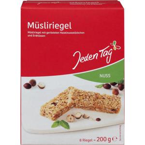 Jeden Tag Müsliriegel Nuss