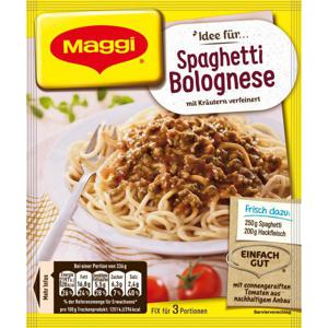 Maggi Fix für Spaghetti Bolognese