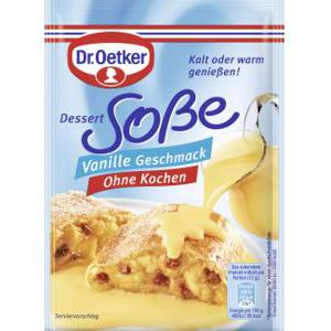 Dr. Oetker Dessert Sauce ohne Kochen Vanille