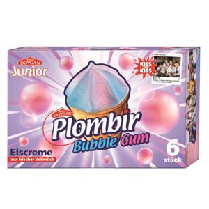 Dovgan Plombir Bubble Gum Eiscreme mit Kaugummigeschmack