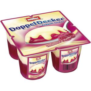 Müller DoppelDecker Himbeere & Vanilla