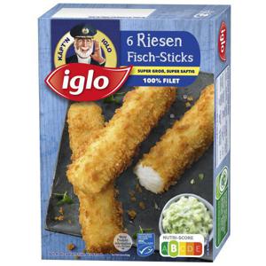 Iglo Riesen 6 Riesen Fisch Sticks