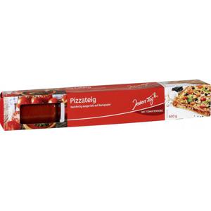 Jeden Tag Pizzateig mit Tomatensoße