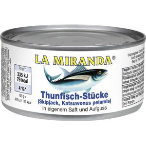 La Miranda Thunfisch-Stücke in eigenem Saft