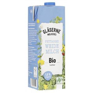 Gläserne Molkerei Haltbare Bio-Milch 1,5%