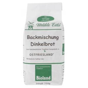 Mühle Erks Bioland Backmischung Dinkelbrot