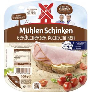 Rügenwalder Mühle Mühlen Schinken geräucherter Kochschinken