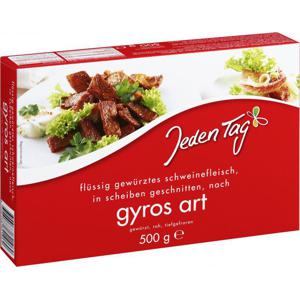 Jeden Tag Schweinefleisch in Scheiben nach Gyros Art