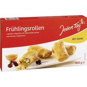 Jeden Tag Frühlingsrollen mit Huhn