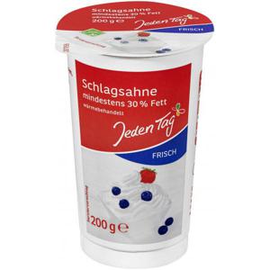 Jeden Tag Frische Schlagsahne 30%