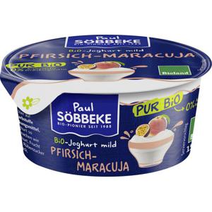 Söbbeke Pur Bio Joghurt Pfirsich-Maracuja