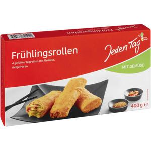 Jeden Tag Frühlingsrollen mit frischem Gemüse