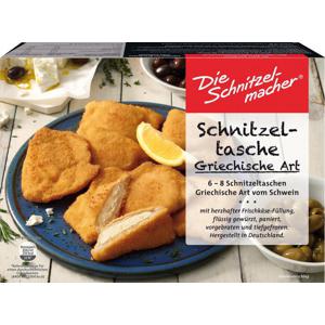 Die Schnitzelmacher Schnitzeltasche Griechische Art