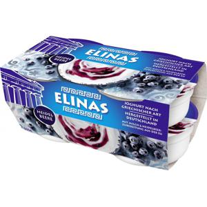 Elinas Joghurt nach griechischer Art Heidelbeere