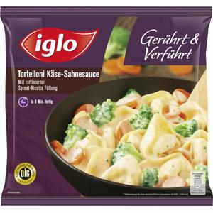 Iglo Gerührt & Verführt Tortelloni Käse-Sahnesauce