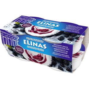 Elinas Joghurt nach griechischer Art Brombeere