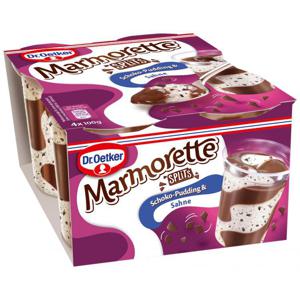 Dr. Oetker Marmorette Schoko-Pudding & Sahne Splits