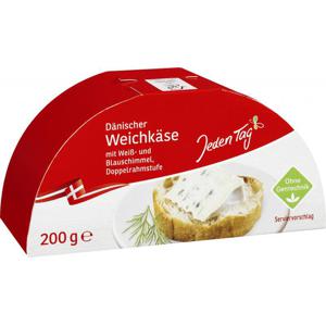 Jeden Tag Weichkäse mit Blauschimmel