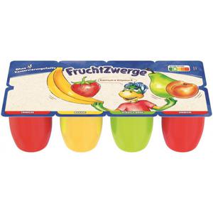 Danone Fruchtzwerge Erdbeere, Banane, Pfirsich-Birne