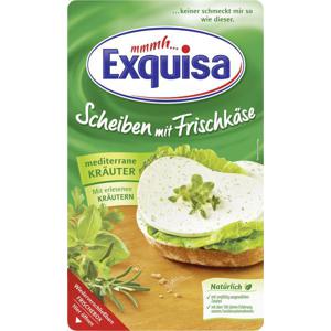 Exquisa Scheiben mit Frischkäse mediterrane Kräuter