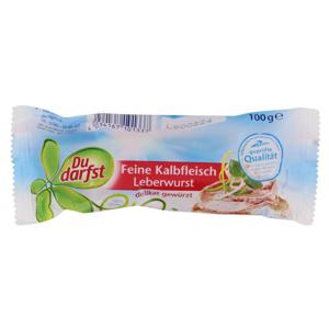 Du darfst Kalbsfleisch Leberwurst