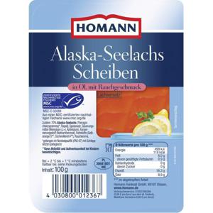 Homann Alaska-Seelachs-Scheiben geräuchert