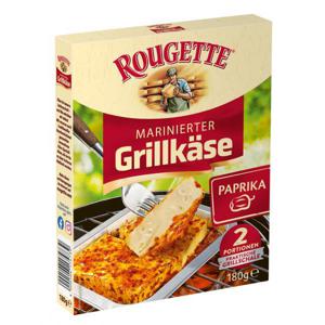 Rougette marinierter Grillkäse Paprika