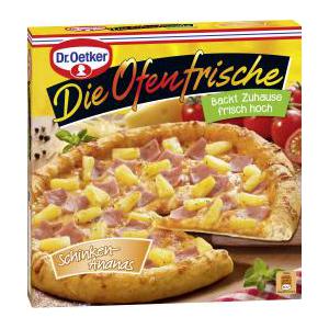 Dr. Oetker Die Ofenfrische Pizza Schinken-Ananas