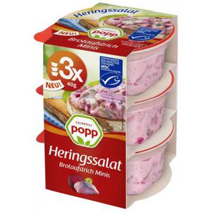 Popp Brotaufstrich Minis Heringssalat