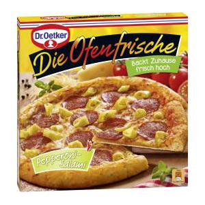 Dr. Oetker Die Ofenfrische Pizza Pepperoni-Salami