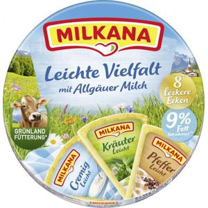 Milkana Schmelzkäse-Ecken Leichte Vielfalt