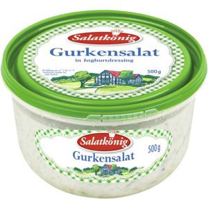 Salatkönig Gurkensalat in Joghurtdressing