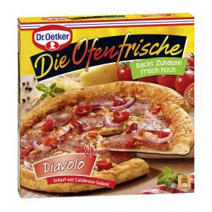 Dr. Oetker Die Ofenfrische Pizza Diavolo