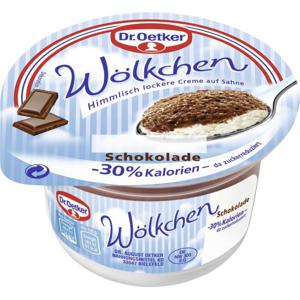 Dr. Oetker Wölkchen Schokolade zuckerreduziert