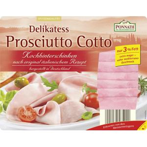 Ponnath Delikatess Prosciutto Cotto Kochhinterschinken