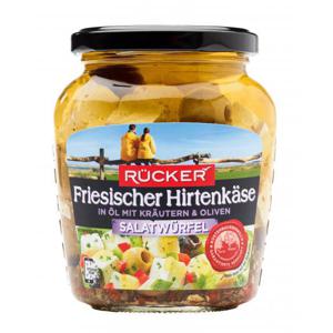 Rücker Friesischer Hirtenkäse in Öl mit Kräutern & Oliven