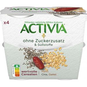 Danone Activia Ohne Zuckerzusatz & Süßstoffe Hafer Chia Dattel