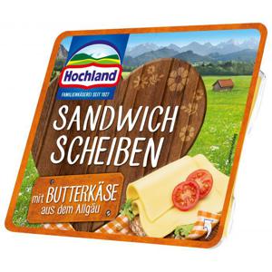 Hochland Sandwich Scheiben mit Butterkäse