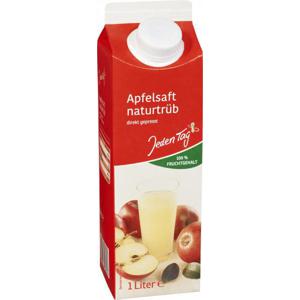 Jeden Tag Apfelsaft naturtrüb